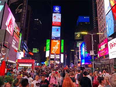 世界中の観光客を魅了し続ける街：ニューヨーク