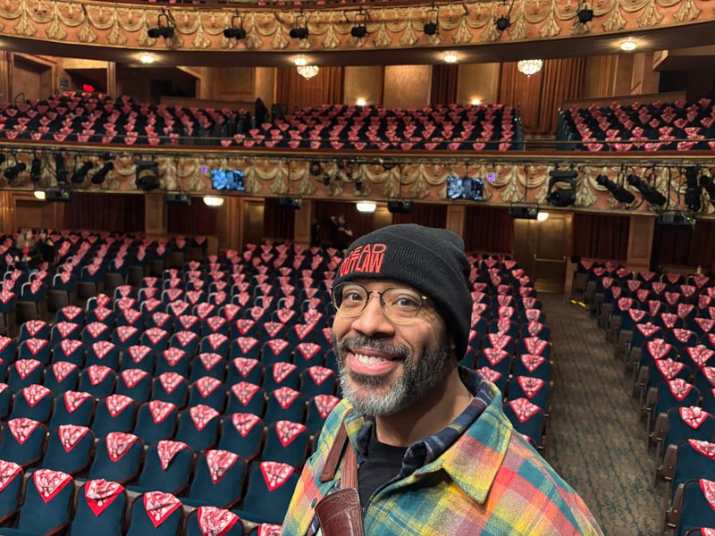 エディ・クーパーさん。『デッド・アウトロー』のプレミア公演にて