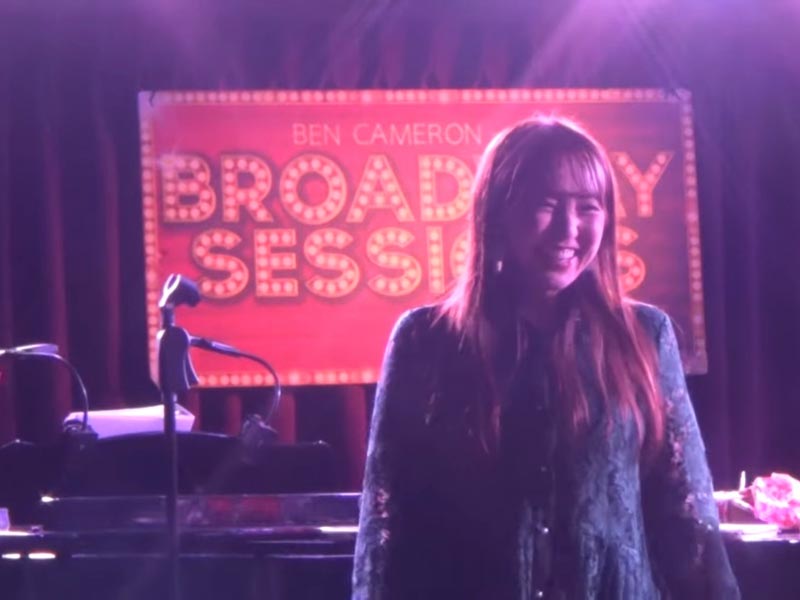 BROADWAY SESSIONSにオーディションで合格し、オールスタンディングオベーション（会場：The Green Room 42にて）