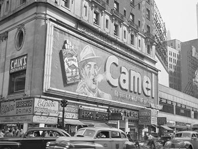 1950年代のニューヨーク、タイムズスクエア