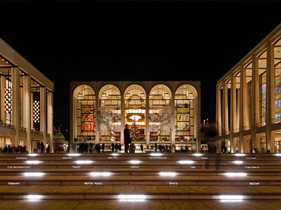 総合芸術施設:リンカーンセンター （Lincoln Center for the Performing Arts）