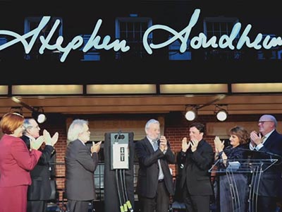 スティーヴン ソンドハイム劇場（Stephen Sondheim Theatre）の任命式