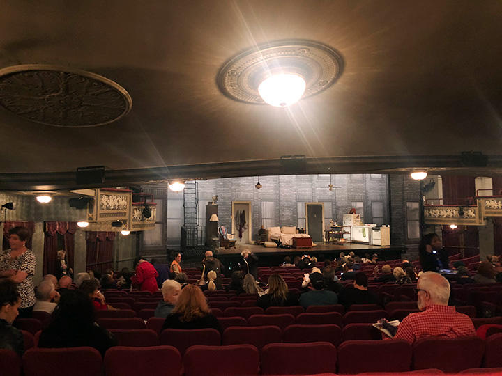 ブロードハースト劇場（Broadhurst Theatre）の1階席