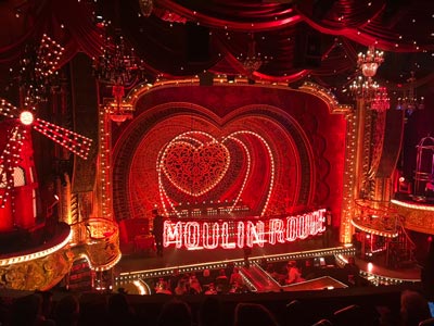 アル・ハーシュフェルド劇場 2階メザニン席 サイド N列