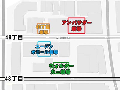 シューベルト兄弟とクラップが最初に建築した4つの劇場