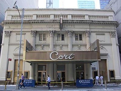 コート劇場（Cort Theatre）の外見