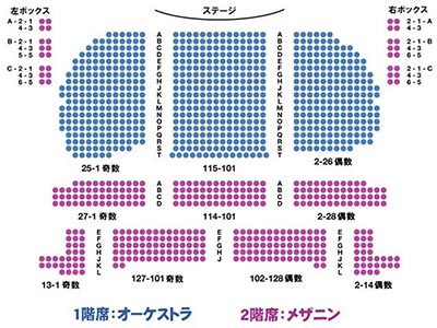 座席表の小