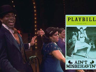 1978年の第32回トニー賞ミュージカル作品賞を受賞した「Ain’t Misbehavin’」