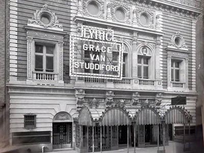 1903年に建てられた旧リリック劇場