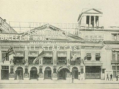 1913年のウィンターガーデン劇場