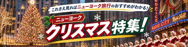 ニューヨークのクリスマス観光特集